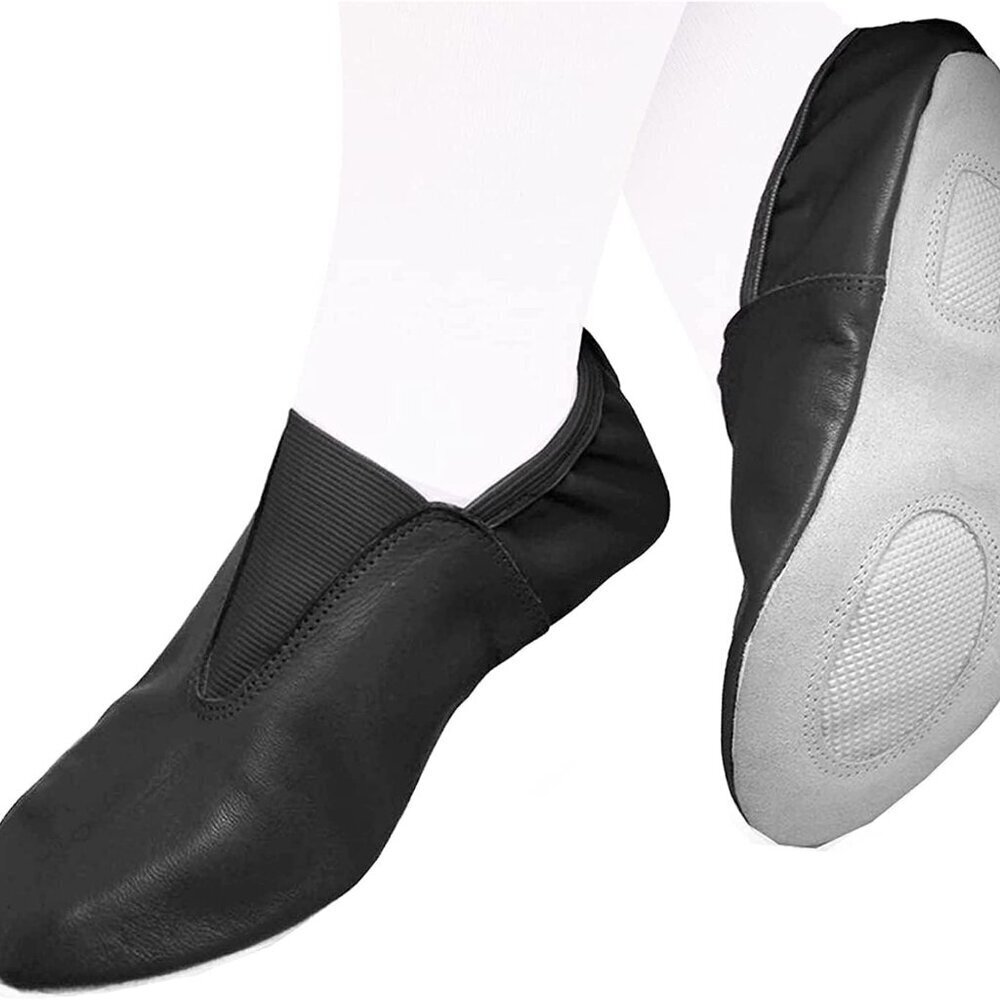 Adult Gymnastic Shoes Goat Leather Slip-on for Trampoline Tumbling Gymnastics